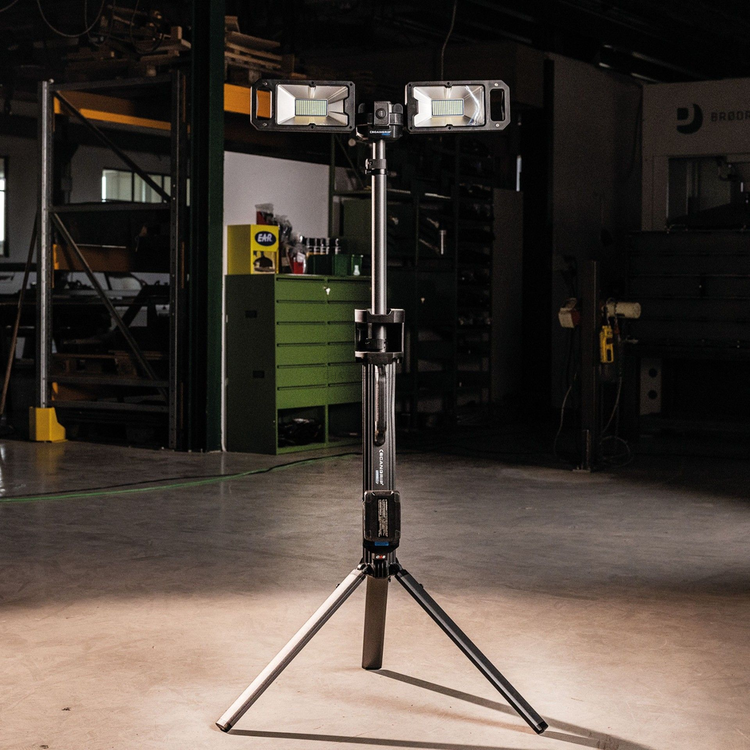 Projetor LED de Obra Com Tripé SCANGRIP TOWER 8 CONNECT 8000 LM 54 W