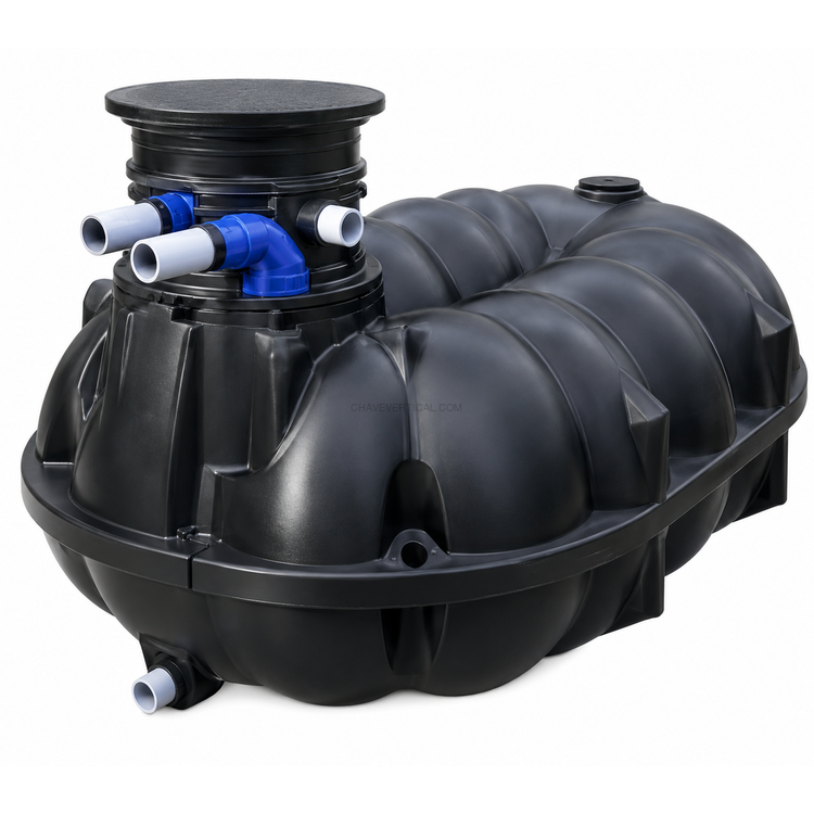 Recuperador de Água da Chuva Enterrado NEO REWATEC KIT 2 - ATN 5.000 L