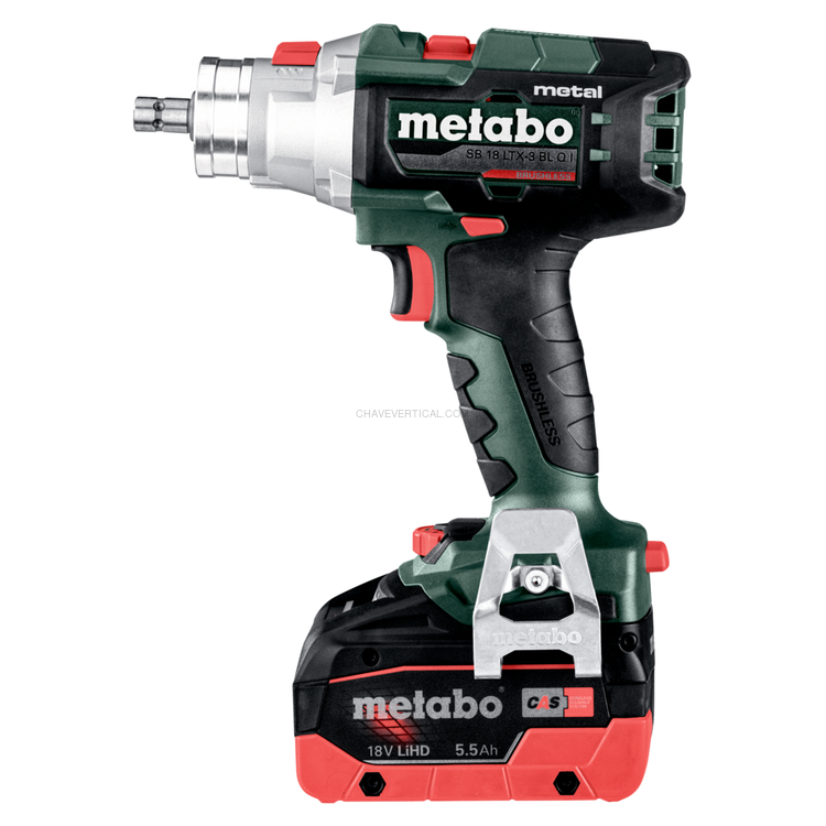 Berbequim-aparafusadora de percussão SB 18 LTX-3 BL Q I Metal Metabo 18V 3 Velocidades