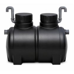 Separador de Gorduras para Enterrar com Decantador PT 1.900 L 4 L/S DN110