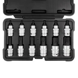Conjunto de 12 Peças de Pontas Torx 1/2" JBM
