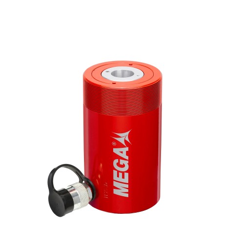 Cilindro Hidráulico de Simples Efeito com Pistão Oco MEGA SSH2050 20T 50 mm