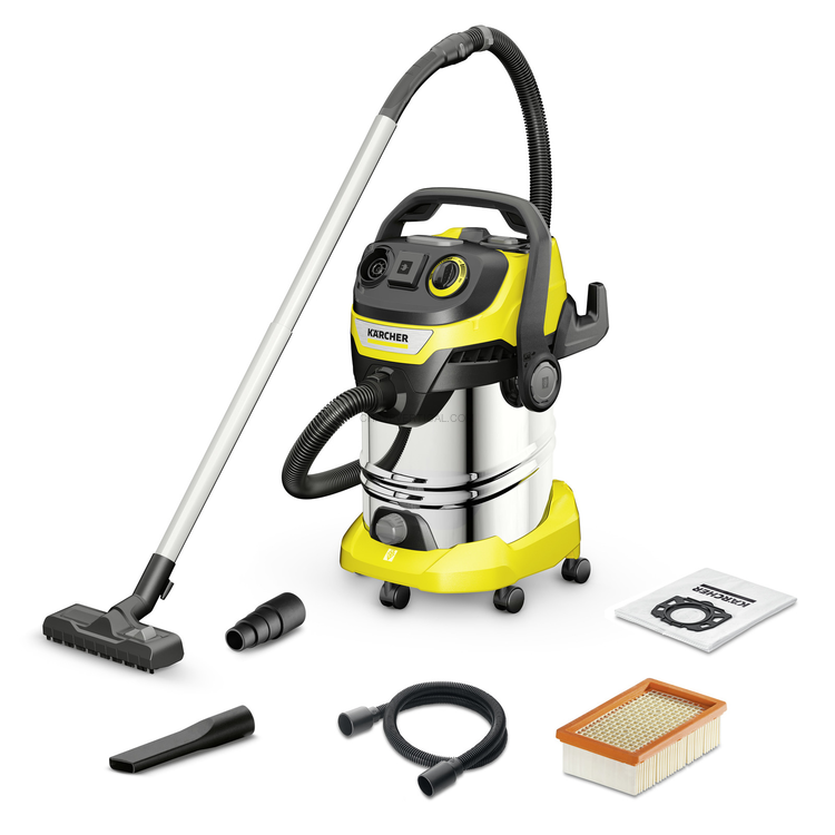 Aspirador de Sólidos e Líquidos Kärcher WD 6 P S V-30/6/22/T 1300W 30L Aspirador de Sólidos e Líquidos Kärcher WD 6 P S V-30/6/22/T 1300W 30L