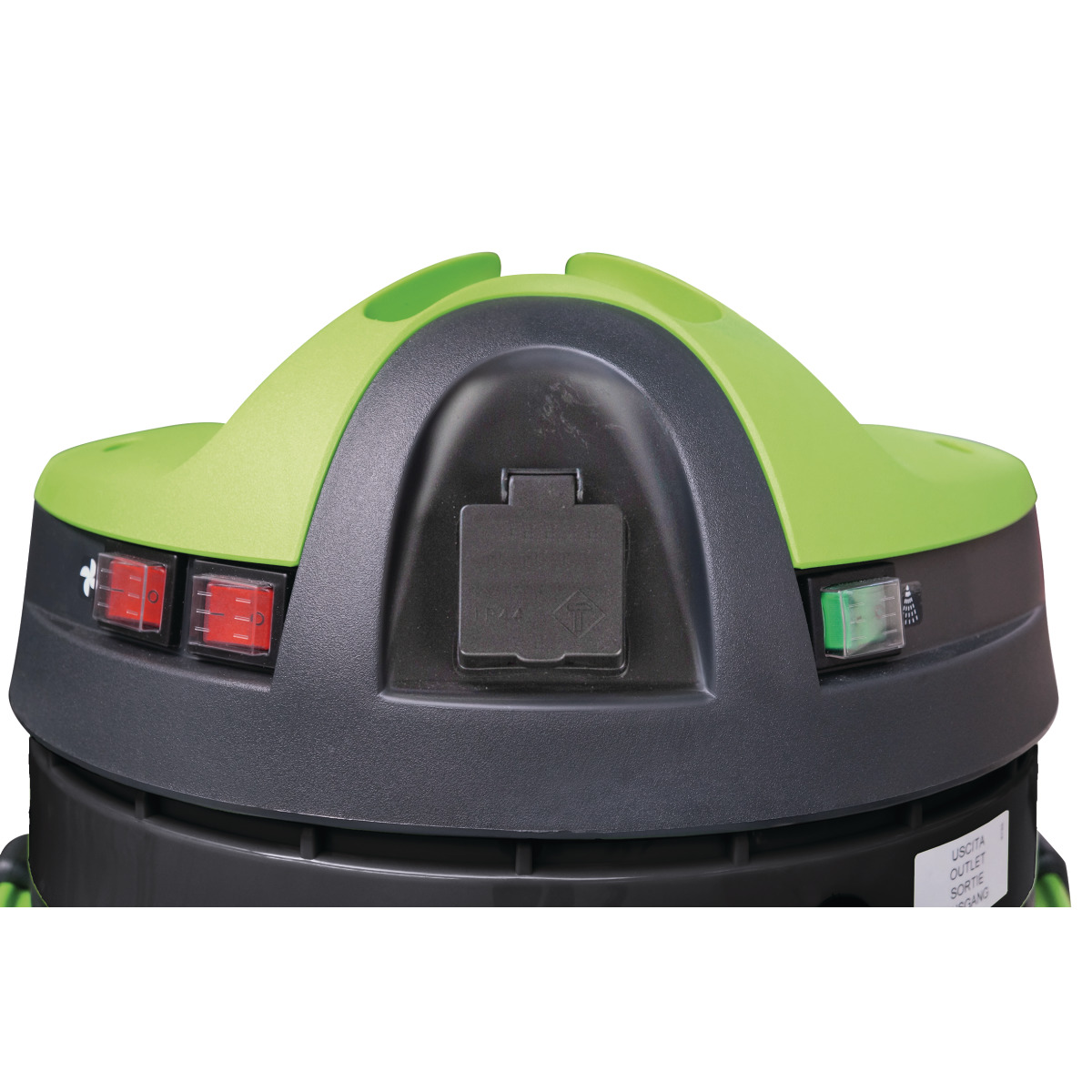 Aspirador de Sólidos e Líquidos com Pulverizador CLEANCRAFT flexCAT 262-2 IEPD 2.0kW 62L