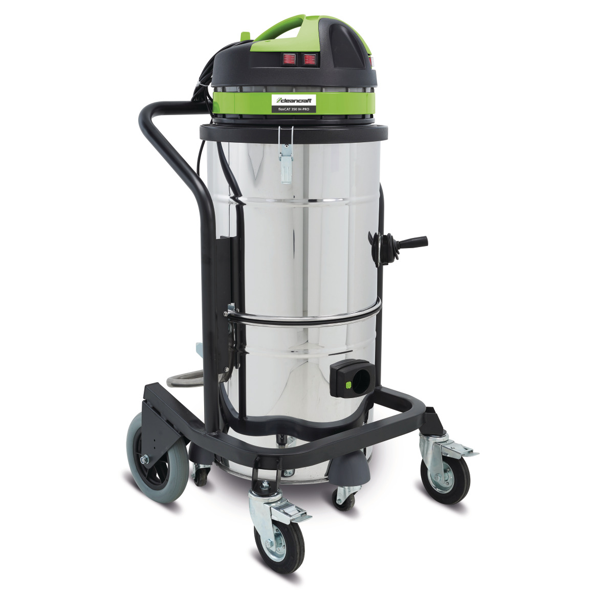 Aspirador de sólidos e líquidos CLEANCRAFT flexCAT 350 IH-PRO 2.9kW 50L