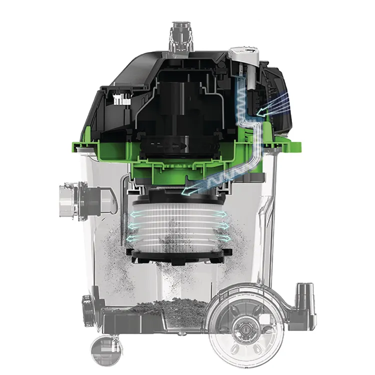 Aspirador de Sólidos/líquidos WetCAT 120 RH CLEANCRAFT