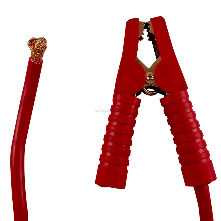 Cabo de Arranque Vermelho JBM 117 cm para Arrancador 12V