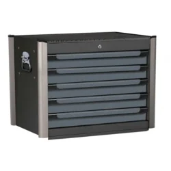 Caixa de ferramentas com 5 gavetas FORCE preto 69x46x49 cm