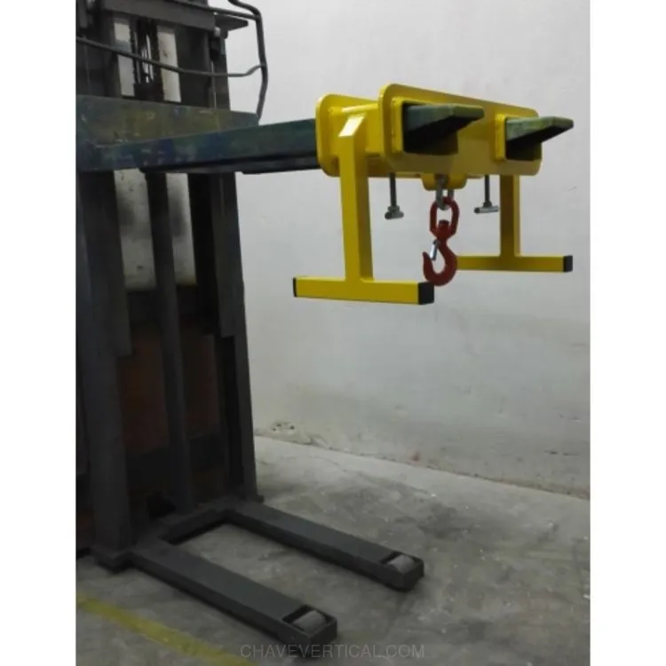 CARREGADOR DE GANCHO DE FIXAÇÃO PARA EMPILHADOR ND