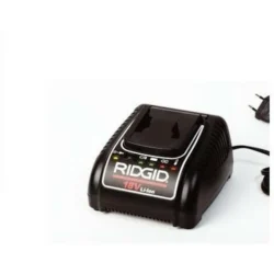 Carregador Rápido de Baterias RIDGID 18V 230V com Cabo para Automóvel