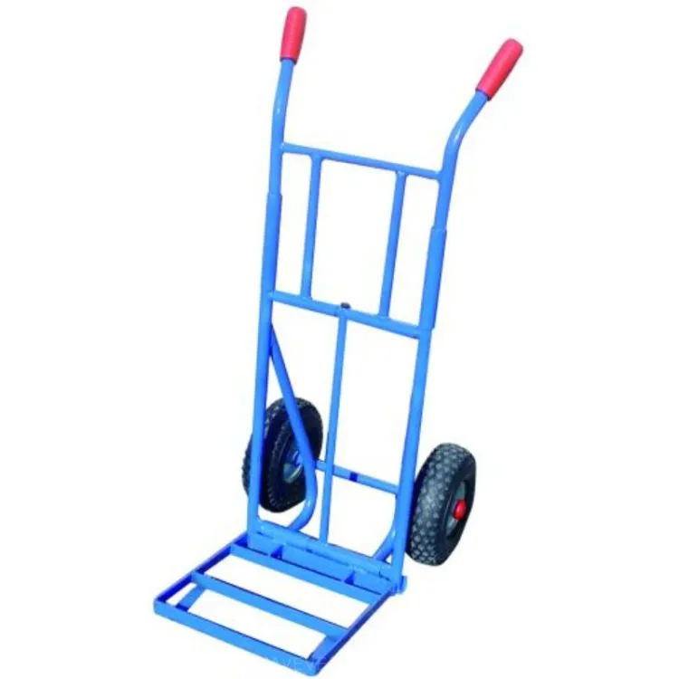 Carrinho de Transporte Rebatível ND 200kg com Rodas Pneumáticas