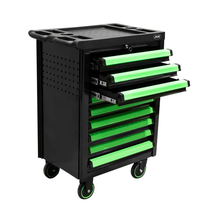 Carro de Ferramentas JBM 9 Gavetas com Módulos de Carbono