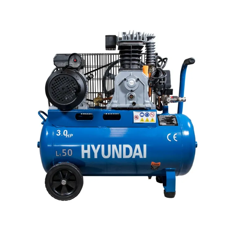 Compressor de Correias HYUNDAI 2200W 50L 230V Compressor de Correias HYUNDAI 2200W 50L 230V