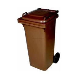 Contentor de Lixo Castanho 240LT 240 Litros 730x580x1070mm