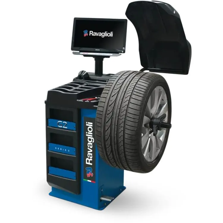 Equilibradora de Rodas Eletrónica RAVAGLIOLI 10"-26" 230V