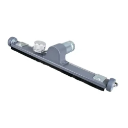 Escova para Piso com Tiras de Borracha, Antiestática Ø 50 Mm, Metal CLEANCRAFT