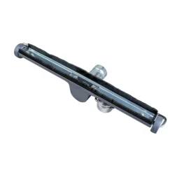 Escova para Piso com Tiras de Borracha, Antiestática Ø 50 Mm, Metal CLEANCRAFT
