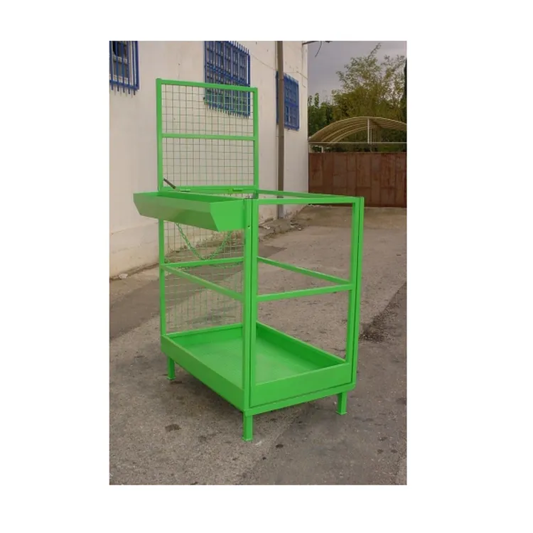 Jaula Sobe-Pessoas para Stacker Lateral ND 1200x800mm 300kg