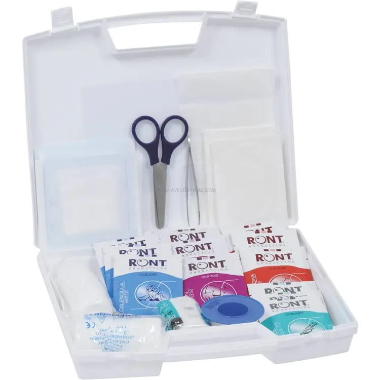 Kit de Primeiros Socorros FARMOR 1/5 Pessoas 105x100mm Kit de Primeiros Socorros FARMOR 1/5 Pessoas 105x100mm