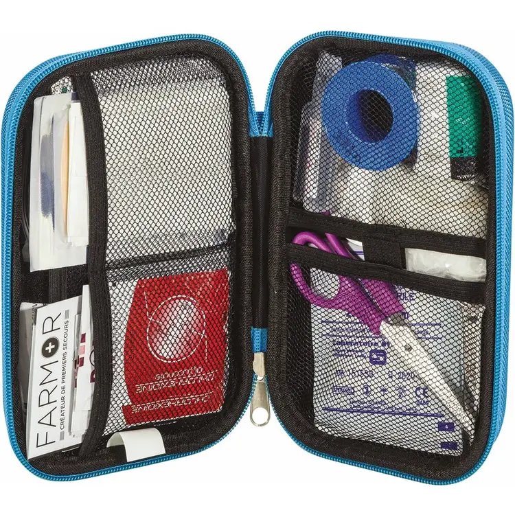 Kit Primeiros Socorros Oficina FARMOR 2 a 4 Pessoas