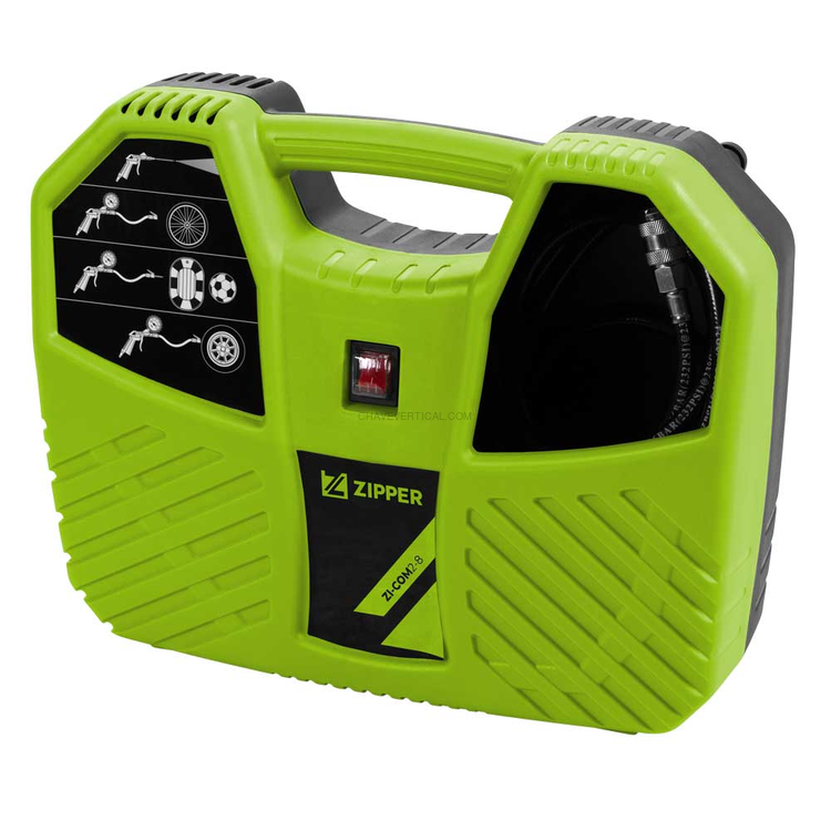 Compressor Portátil ZIPPER 1100W 8 Bar 230V