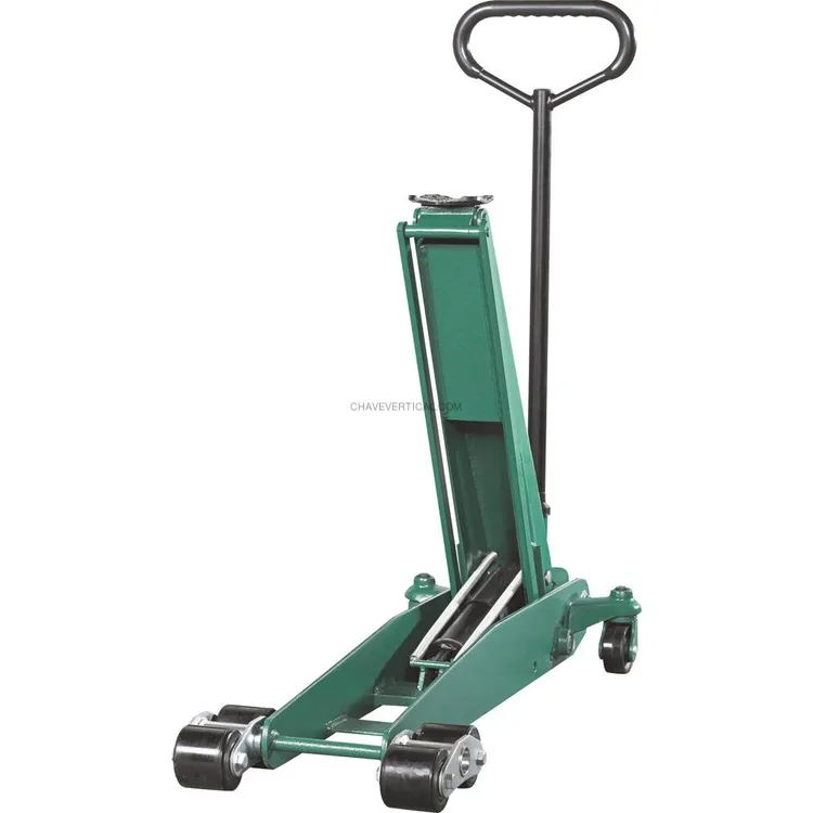 Macaco de Rodas Hidráulico de Alta Elevação com Rodas PU COMPAC 2T 98-735 mm