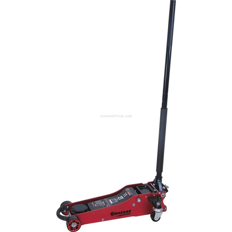 Macaco de Rodas Hidráulico Leve em Alumínio e Aço DRAKKAR 2T 90-460 mm