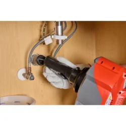 Máquina Desentupidora Portátil RIDGID K-46 SinkSnake 18V Cabo 10mm x 10.7m