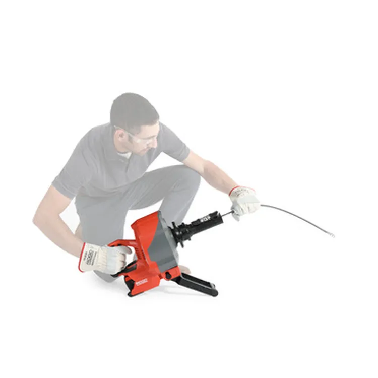 Máquina Desentupidora Portátil RIDGID K-46 SinkSnake 18V Cabo 10mm x 10.7m