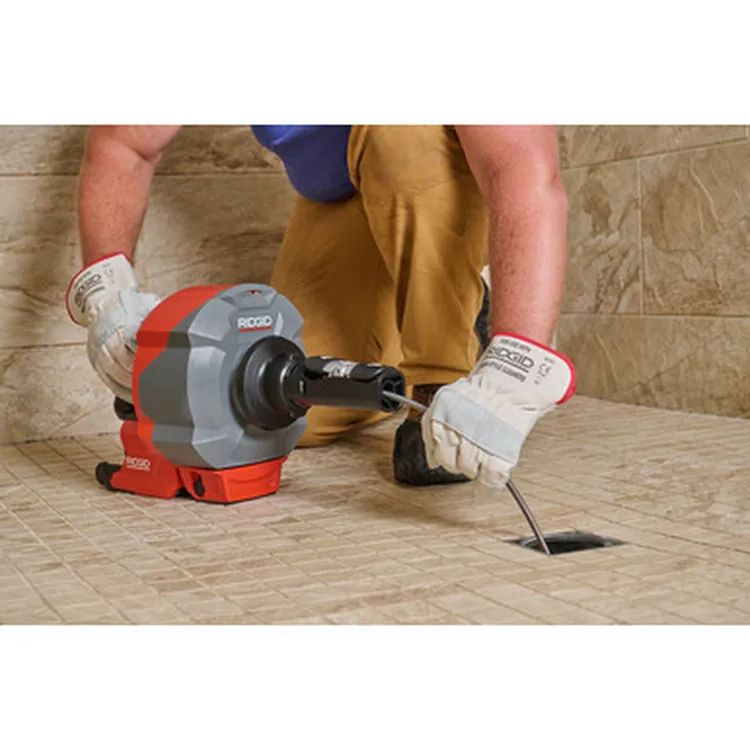 Máquina Desentupidora Portátil RIDGID K-46 SinkSnake 18V Cabo 10mm x 10.7m