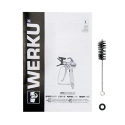 Pistola Airless WERKU 250 Bar Bocal 517 0.5kg