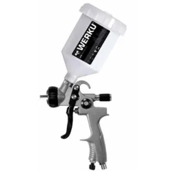 Pistola de Pintura por Gravidade WERKU HVLP-II 600ML 1.7MM