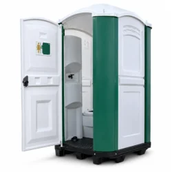Sanitário Portátil REWATEC MECABI Verde com Ligação ao Esgoto 1200x1200x2300mm