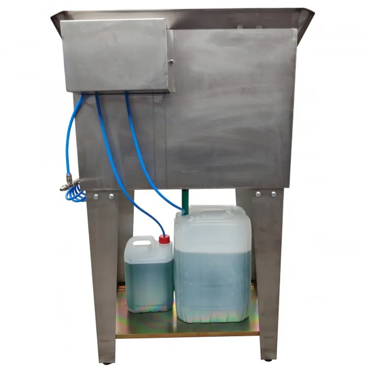 Tanque de Lavar Pistolas de Pintura RAVIOL TPPI630 Aço Inox