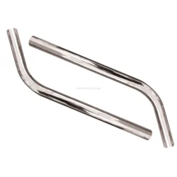 Tubo de Aspiração Ø 38 Mm / 2 X 0.57 M, Cromado CLEANCRAFT