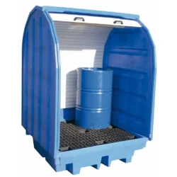 Armário em Polietileno ND 4 Bidões 220 L 1250 kg