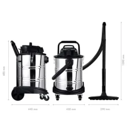 ASPIRADOR DE PÓ HÚMIDO-SECO 50L WERKU
