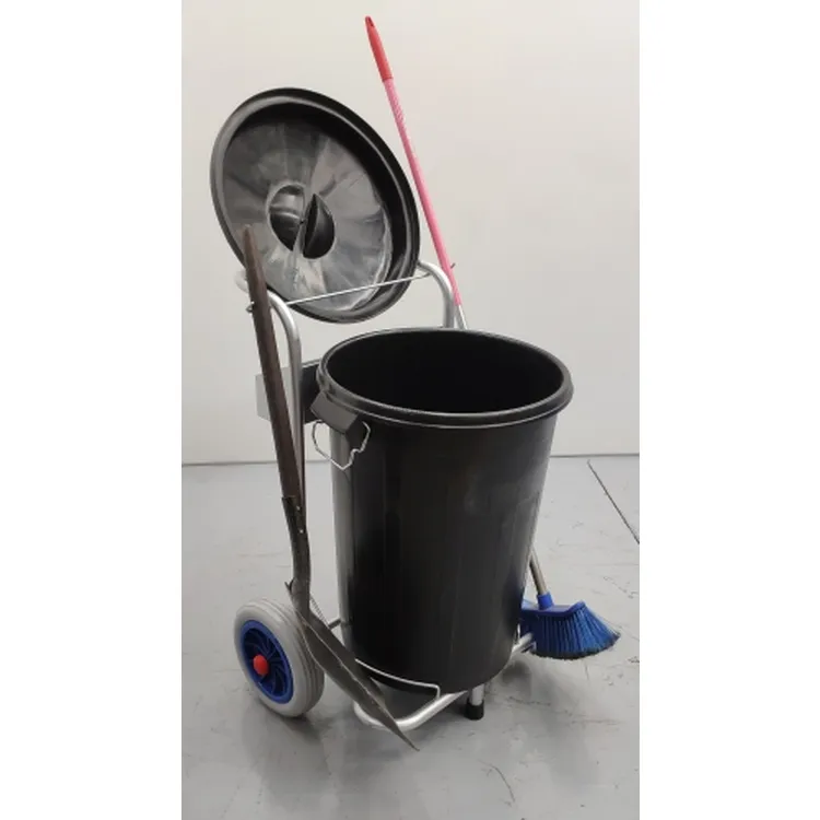 Carrinho Varredor com Balde ND 95 L 100 kg