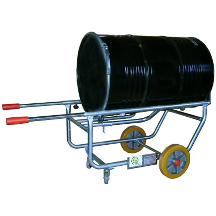 Carro Basculante ATEX para Bidão ND 200 L 300 kg