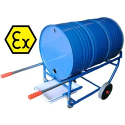Carro Basculante ATEX para Bidão ND 220 L 300 kg