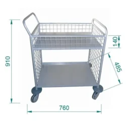 Carro de Distribuição ND 250 kg 760x485x910 mm