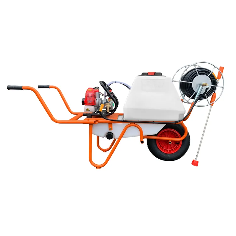 Carro Pulverizador 80 L BRICOFERR 26 CC 50 M com Enrolador