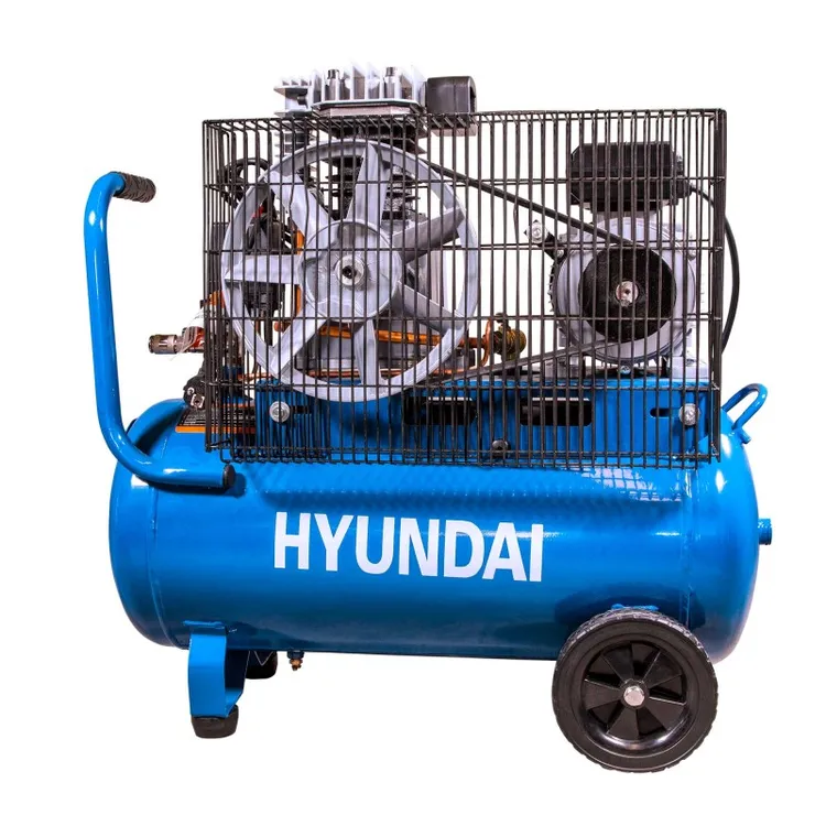 Compressor de Correias Monofásico HYUNDAI 50 L 3 HP 10 Bar