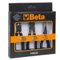 Conjunto de Alicates Beta 1082G 1150G 1166G 3 Peças