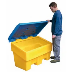 Contentor de Armazenamento em Polietileno ND 300 L 1255x750x850 mm