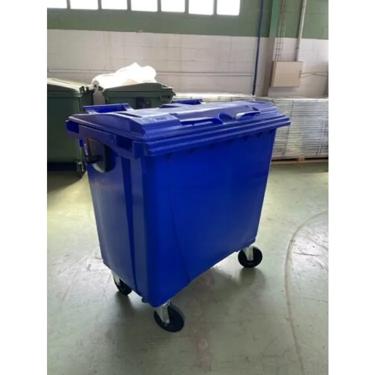 Contentor de Lixo em PEAD ND 1000 L Azul