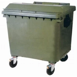 Contentor de Lixo em PEAD ND 1000 L Verde