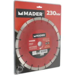 Disco diamante segmentado MADER 230 mm 6650 RPM