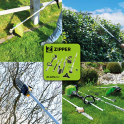 Conjunto de Manutenção de Jardim Multifunções ZIPPER 1450W 51.7cc