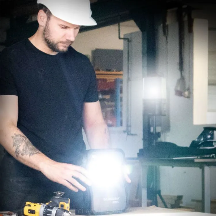 Holofote de Trabalho LED COB SCANGRIP Nova 10 Connect Bluetooth 10000 lm 18V/20V